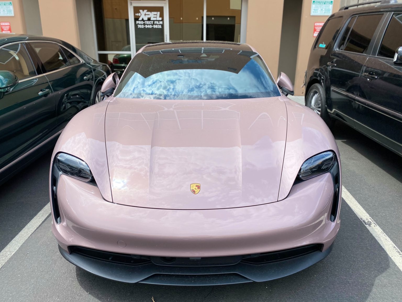 XPEL Las Vegas Blog 2021 Porsche Taycan PRIME XR Plus Tint